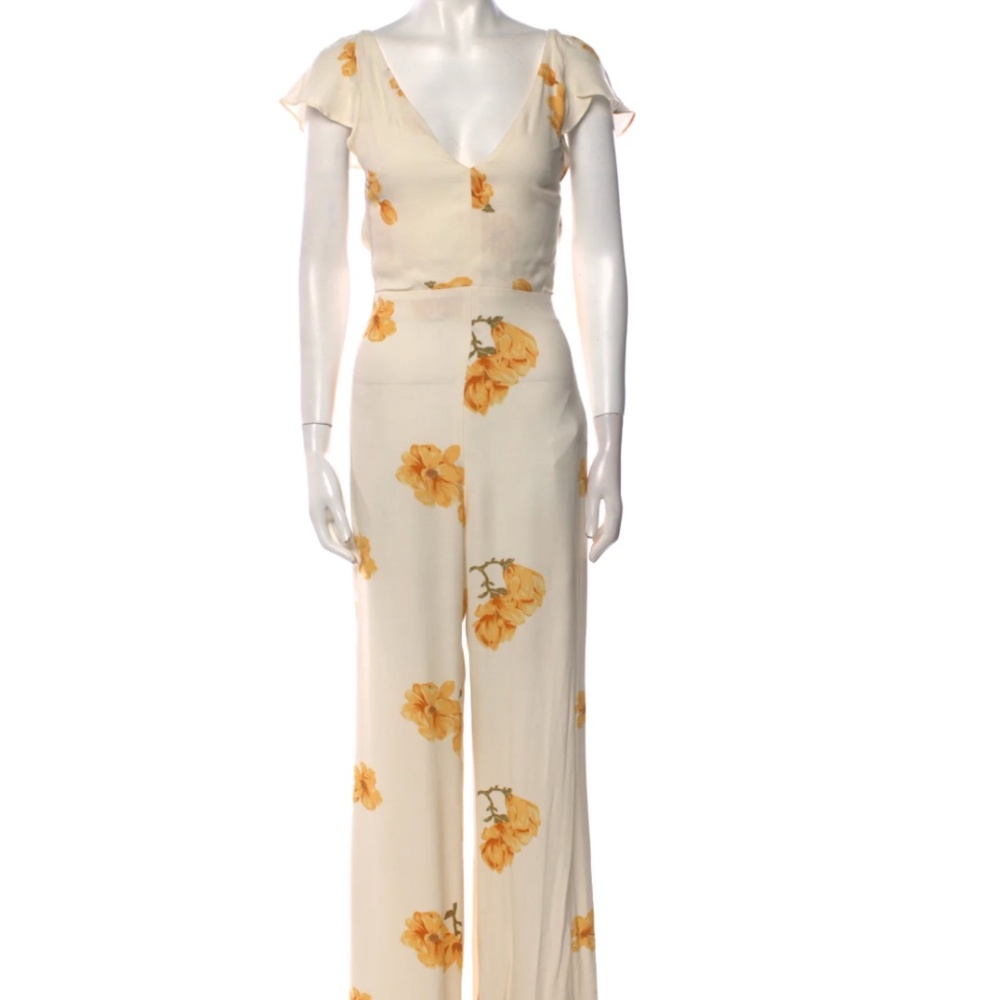 Reformation Silk Jumpsuit